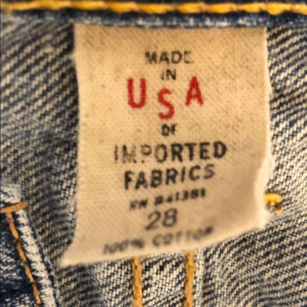 Double RL Boy Fit Sledge Denim. 28” Waist. - Picture 4 of 8
